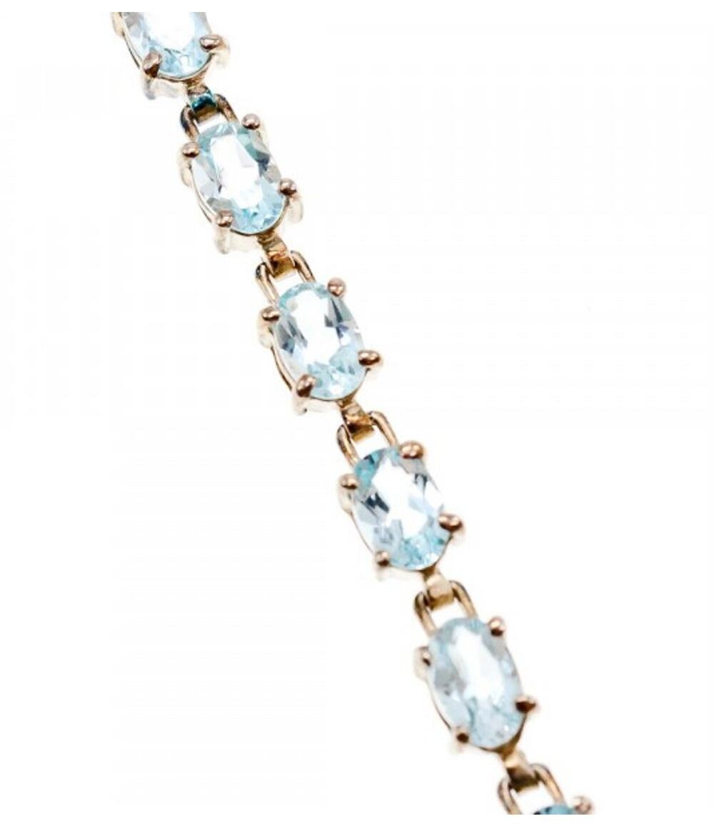 925 Sterling Silver Topaz Bracelet